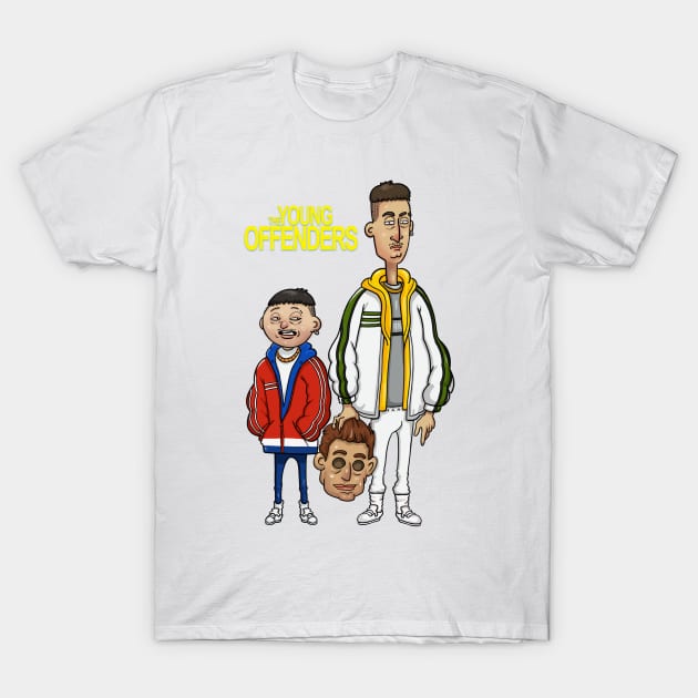 The Young Offenders T-Shirt by SketchieDemon